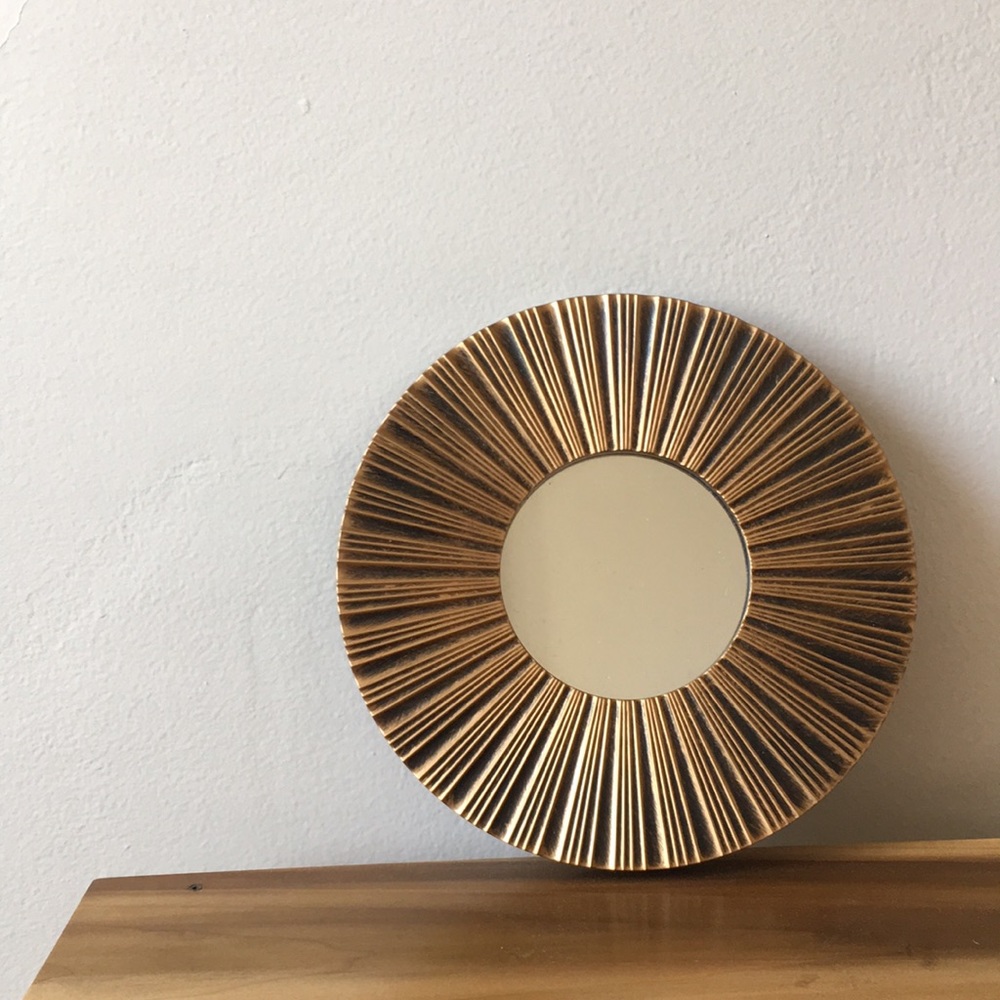 Three Bronze Mirror Accents - Picture 1 of 2